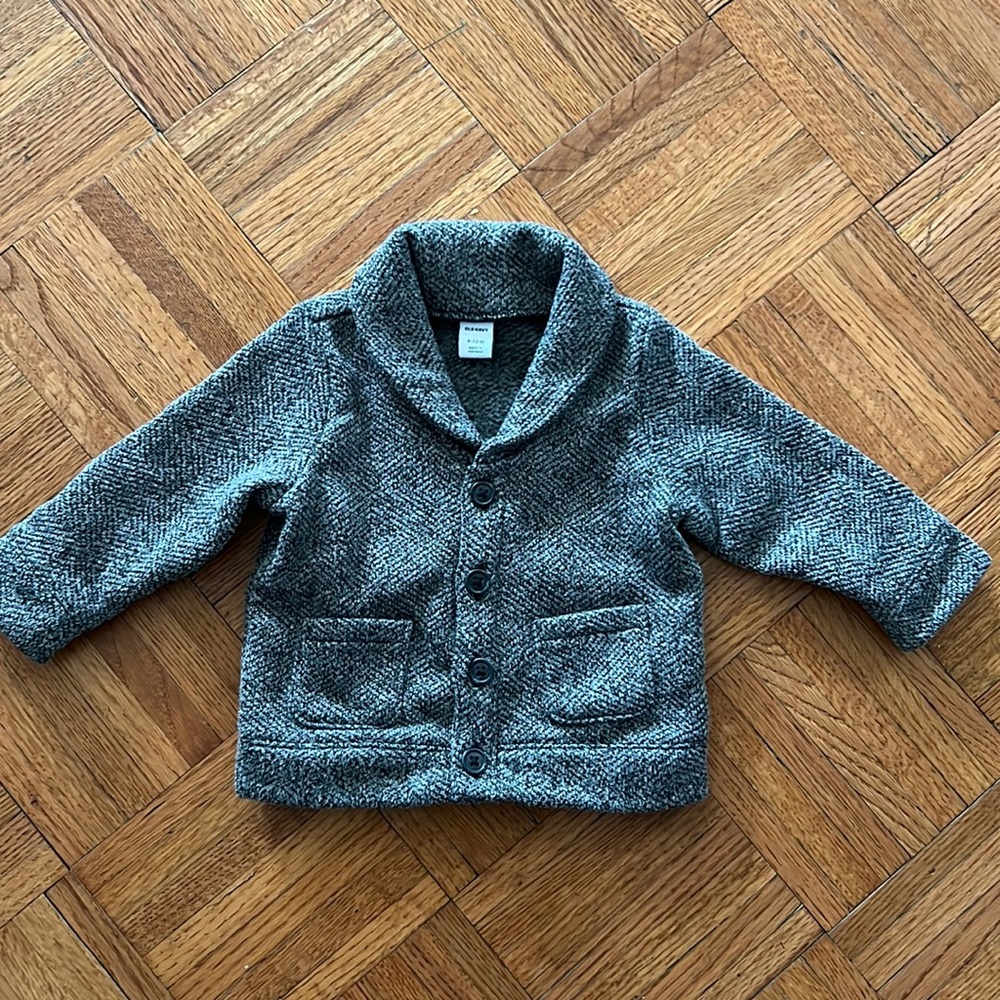 Old Navy Baby Cardigan and Dress pants